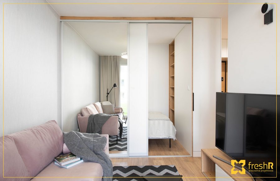 Mieszkanie-Krakow-Lubostron-Park-44m2-realizacja-pod-klucz-17-salon-sypialnia